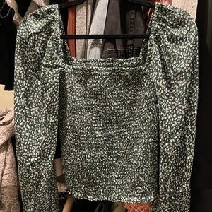 Abercrombie Smocked Top